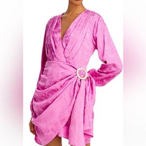 Adorable pink WAYF mini dress